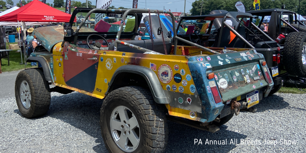 A Gem of a Jeep Show: PA Annual All Breeds Jeep Show