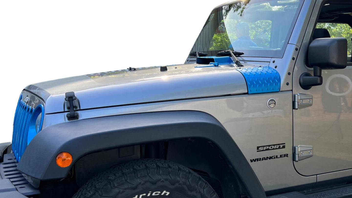 jeep wrangler jk with accent trim covers