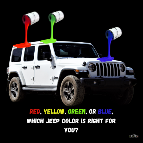 Choosing Your Jeep® Paint Color