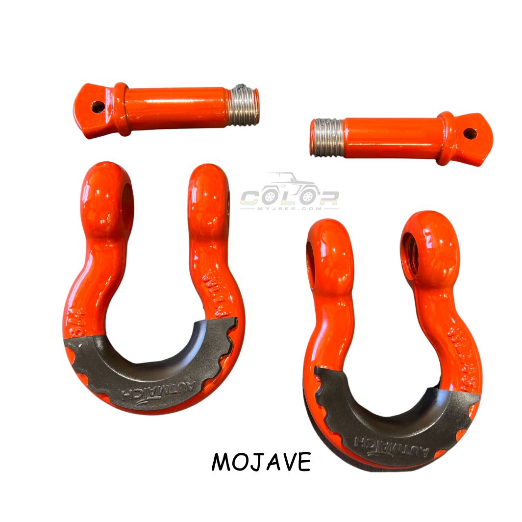 All Model D Ring Shackles 3/4 With Isolators Pair