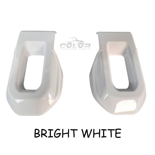 Hood Latch Cover Exterior Accent Trim JL, JLU, Sahara, Rubicon, 4XE Wrangler JT Gladiator2 PCS Set