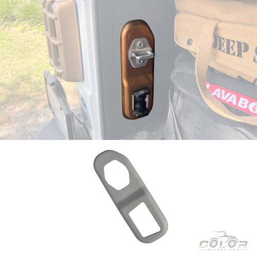 Tailgate Lock Latch Cover Interior Bezel Accent Cover Trim JL, JLU, Sahara, Rubicon, Jeep Wrangler, JT Gladiator