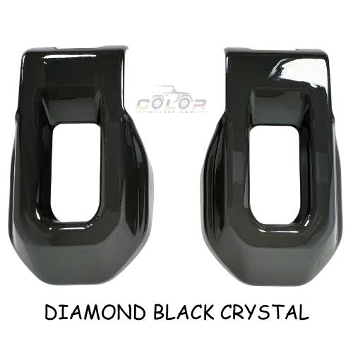 Hood Latch Cover Exterior Accent Trim JL, JLU, Sahara, Rubicon, 4XE Wrangler JT Gladiator2 PCS Set