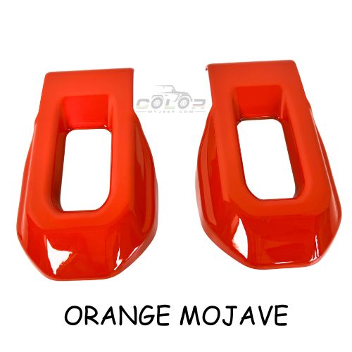 Hood Latch Cover Exterior Accent Trim JL, JLU, Sahara, Rubicon, 4XE Wrangler JT Gladiator2 PCS Set