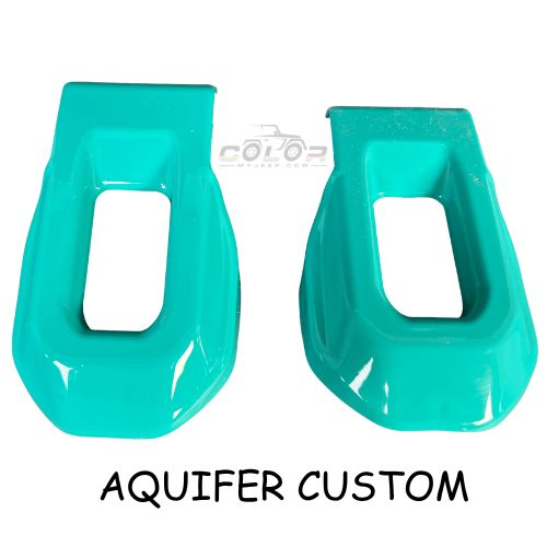 Hood Latch Cover Exterior Accent Trim JL, JLU, Sahara, Rubicon, 4XE Wrangler JT Gladiator2 PCS Set